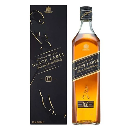 Johnnie Walker Black Label Old Scotch Whisky 70cl - A Luxury Blend of Style and Mystery